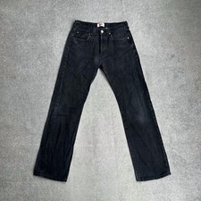 LEVI`S Jeans 501 XX Herren Vintage Hose W31 L32 Regular Straight 2205 Schwarz