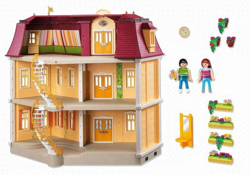 eskortere Indigenous lustre Playmobil Large Grand Mansion w/ extra&#039;s-#5302,5330,5331,5332,5333,5334,5335  | eBay