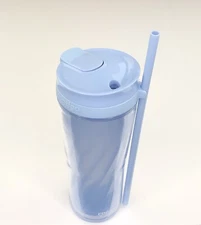 Contigo Travel Tumbler 24 oz Auto Close Lid With Straw Purple Swirl Water Bottle