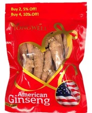 Hand-selected A Grade American Ginseng Large Medium-Short Size 4oz 8oz 1lb Bag 