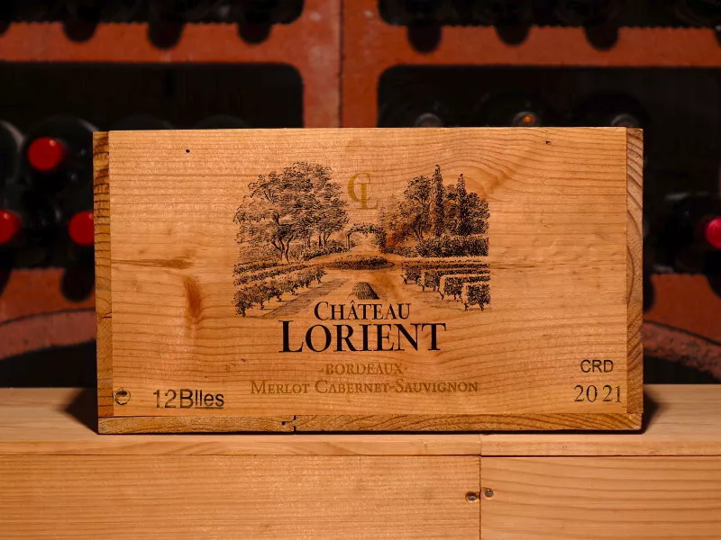 12 Flaschen 2021er Château Lorient, schon jetzt größter Bordeaux Genuss im Glase - Bild 6 von 6