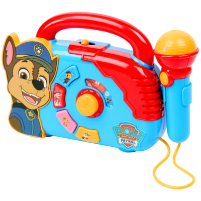 Paw Patrol Boombox mit Mikrofon mit Licht & Sound