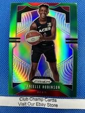 2020 #44 Danielle Robinson Panini Prizm WNBA Basketball Green Prizm Aces