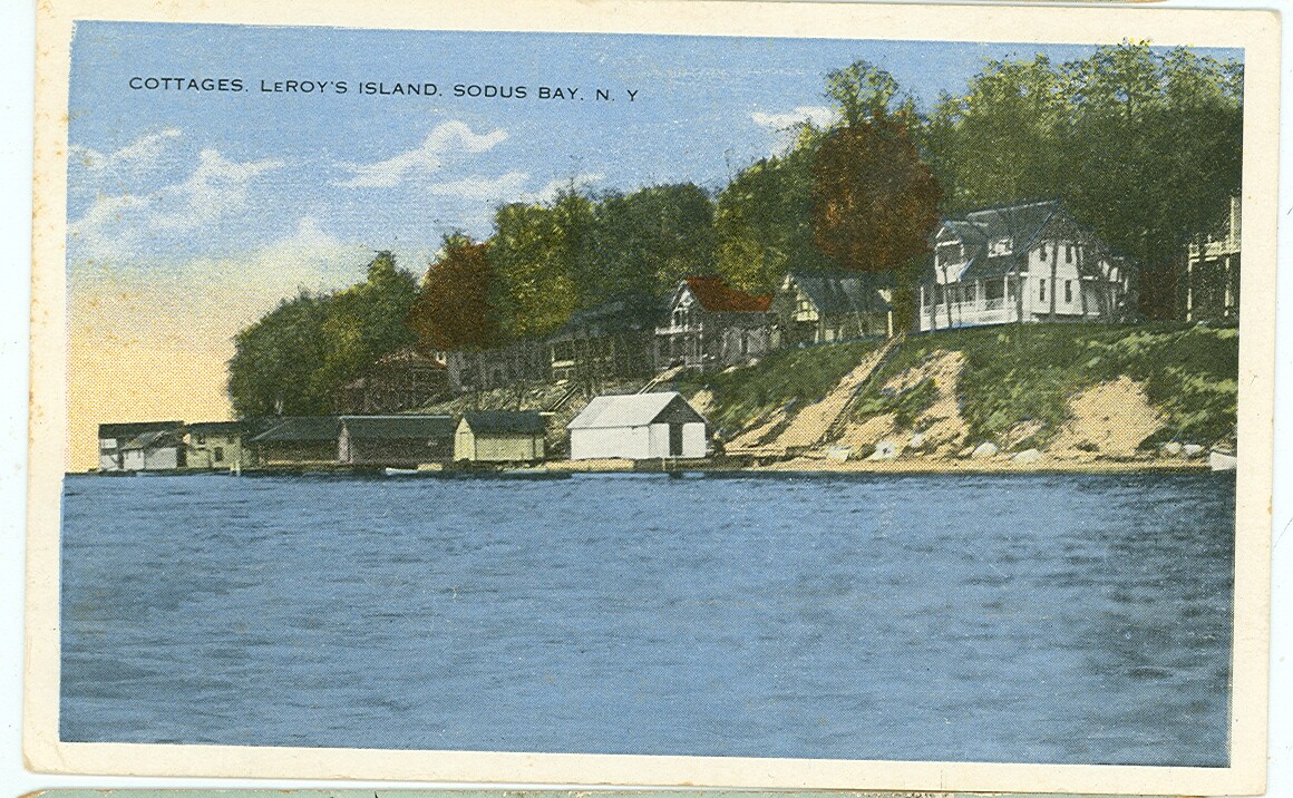 SODUS BAY,NEW YORKCOTTAGES LEROY'S ISLANDW/BPM1916(NYS) eBay