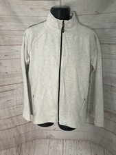 Kirkland Signature Womens Light Gray Full Zip...