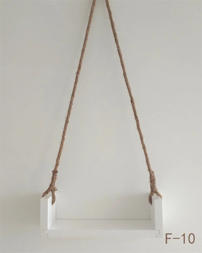 Реквизит для фотографии новорожденных детей деревянные качели доска цветок студия фотосессия - Изображение 2 из 4