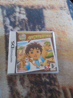 Nintendo DS Spiel - Go, Diego, Go! Safari Rescue NEU Versiegelt