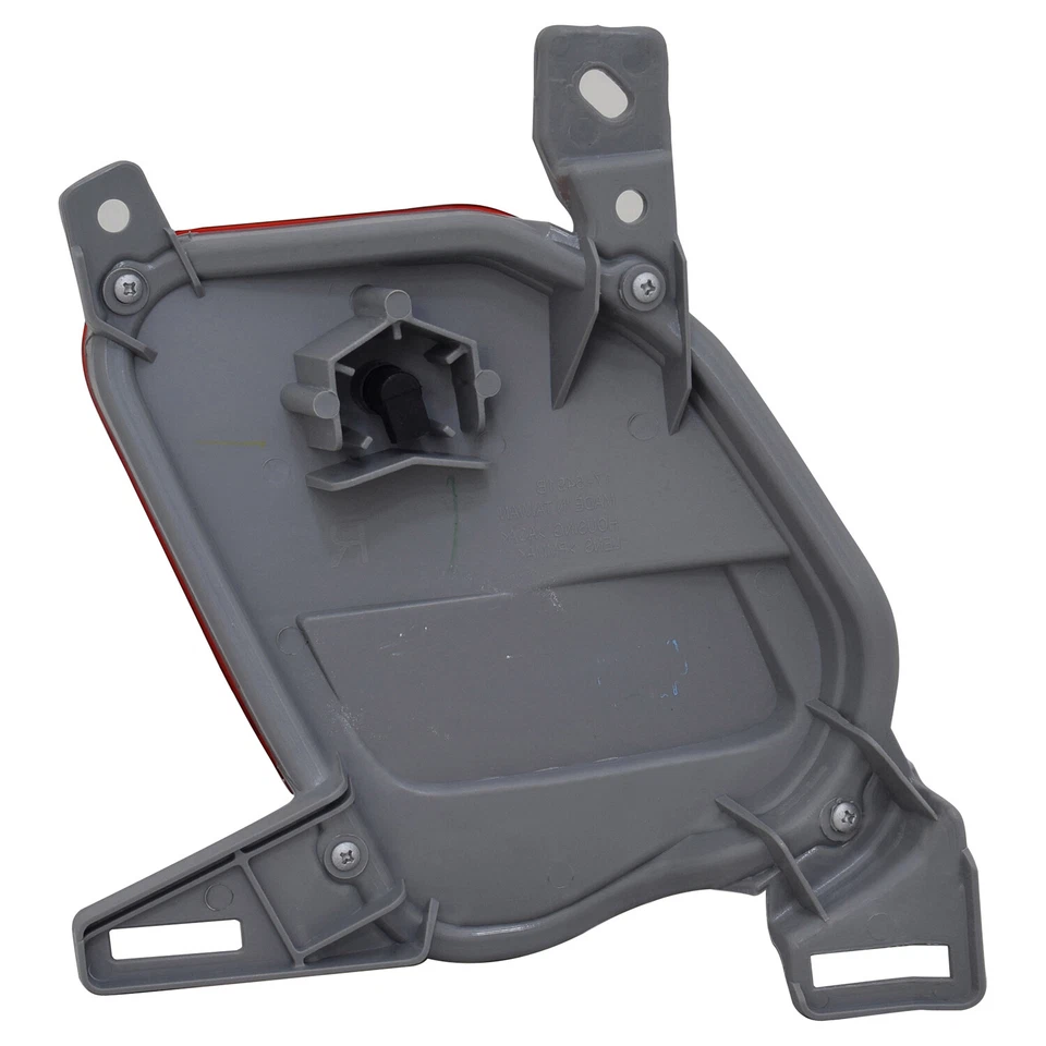 Driver Passenger Rear Bumper Reflector Set Fits 14-19 Toyota Highlander; CAPA Foto 2 de 4