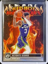 Keyonte George - Rookie - 2023-24 Dornuss Optic - Red Hot Rookies #4