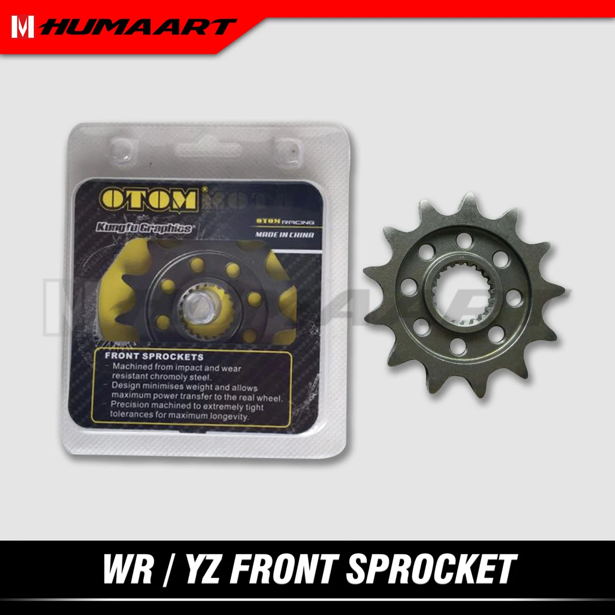 Front Steel Sprocket 13T for Yamaha WR250F WR250R WR250X YZ125