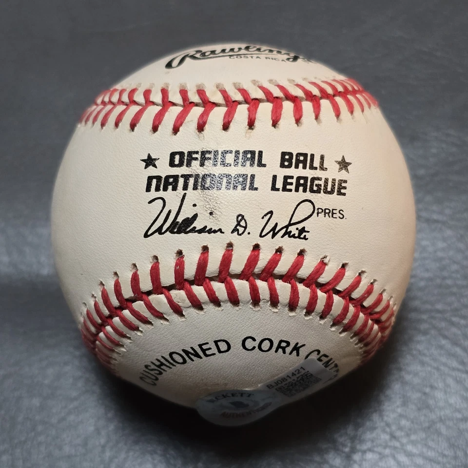 Dave Winfield HOF Single-signed auto baseball Padres Yankees BAS Beckett COA - Image 3 of 4