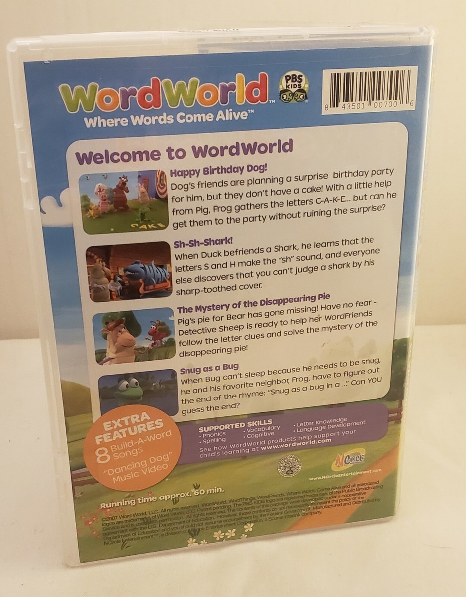 【レアDVD】wordworld WordWorld: Welcome to WordWorld Good 843501007006 | eBay