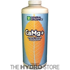 General Organics CaMg+ - Calcium Magnesium Supplement Cal Mag Ca Mg + qt gal