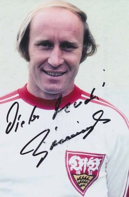 Dieter '' Mucki'' Brenninger original signiertes Foto 10 x 15 cm