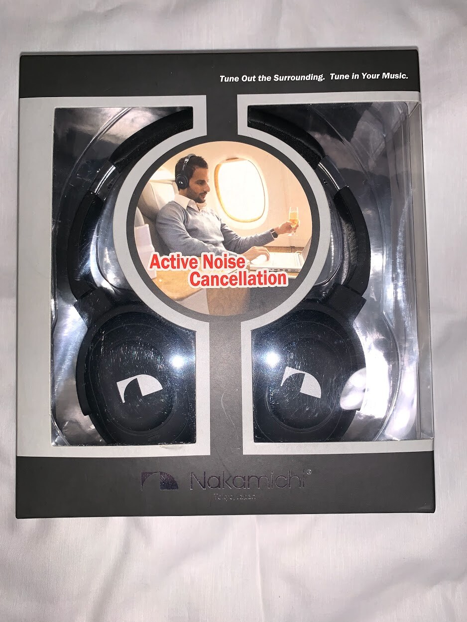 Nakamichi NC40 Wireless Noise Cancelling Over Ear Headphones with Mic-image