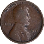1914-D Wheat Cent ~ VG Detail