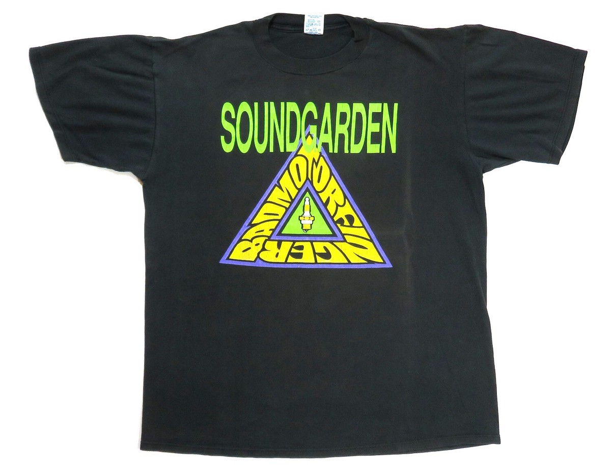 90s Soundgarden T-シャツ Jerzees USA製 Soundgarden Vintage T Shirt 1992 Lollapalooza Tour Seattle
