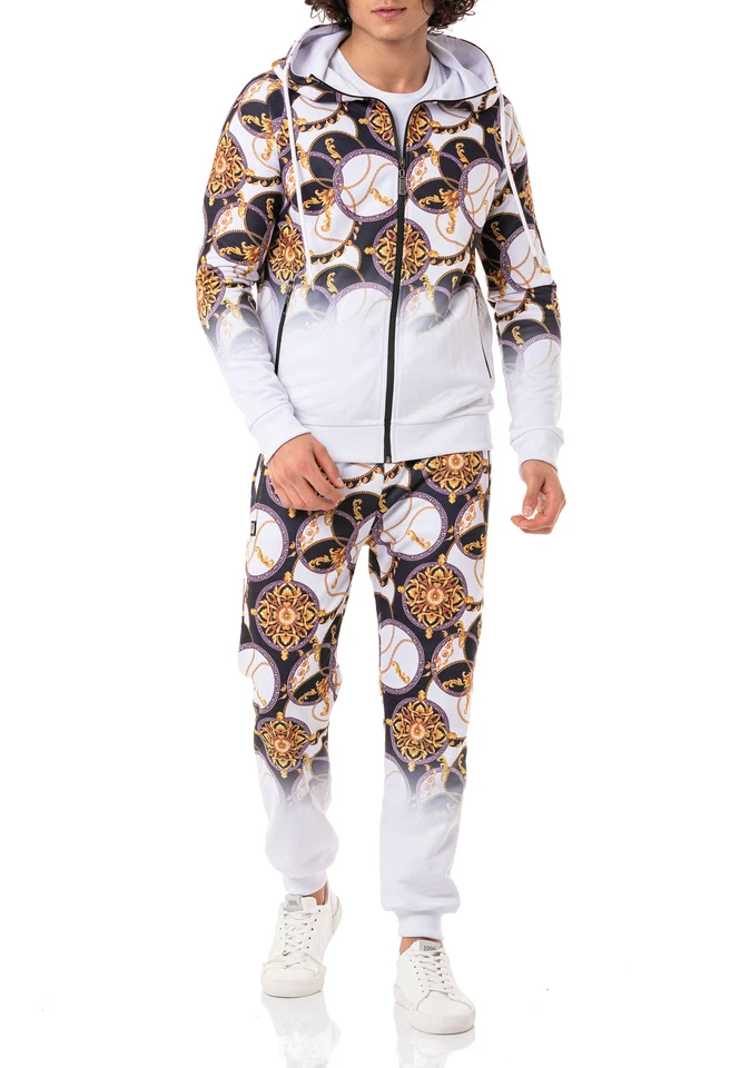 Redbridge Herren Jogginganzug Set Sweat Track Suit Kapuzenpullover Jogginghose - Bild 2 von 4