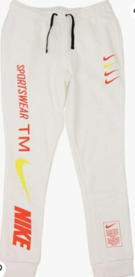 Sweatpants Nike Junior Overbrand Jog Pant NEW TN White NIKE AIR FLEECE OVER BRAND AIR MAX