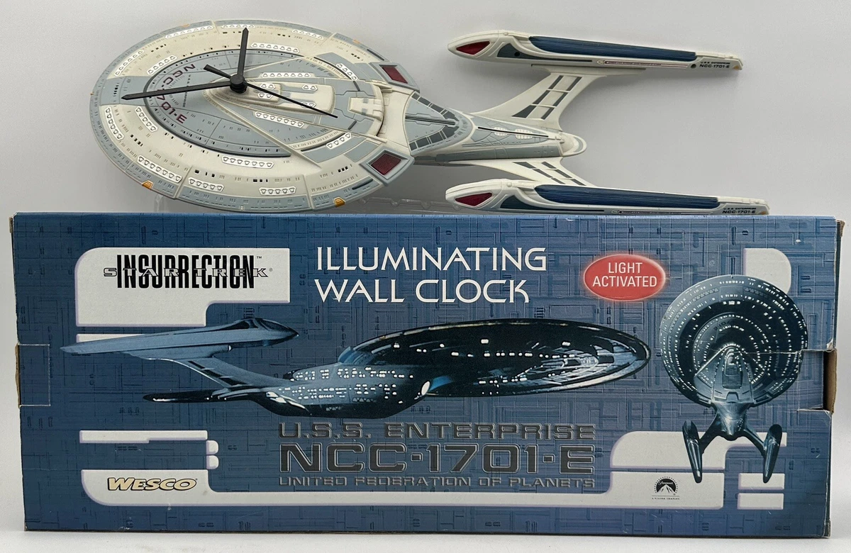 Star Trek Clock In Star Trek Next Generation Collectibles for sale