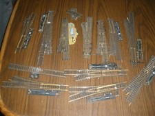 LOT OF 13 VINTAGE ATLAS TRACK SNAP SWITCH UNTESTED RIGHT AND LEFTS
