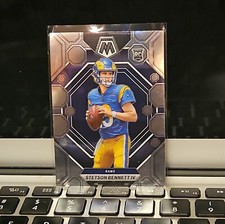 Stetson Bennett Rookie 2023 panani Mosaic Card rc. rookie card picture