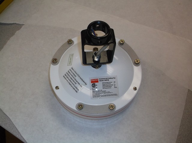 H10 New Vecpfi56mh240g Ceiling Fan Motor Housing W Yoke 56 In 240v