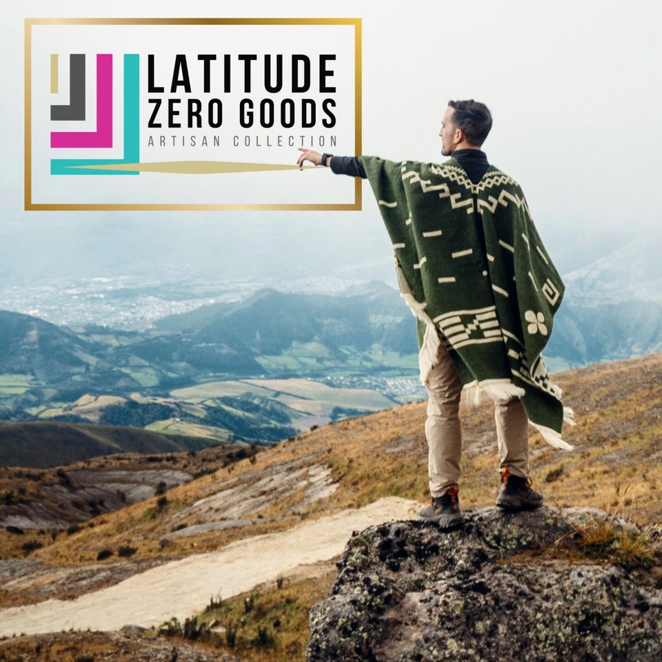 Poncho Clint Eastwood | réplica | poncho de lana de alpaca | poncho Dollar trilogy Foto 3 de 4