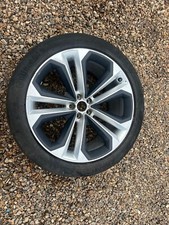 GENUINE AUDI SQ8 Q8 4M 22" INCH 5 TWIN SPOKE SILVER / BLACK ALLOY WHEEL X1