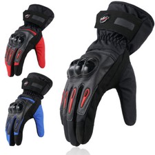 Motorcycle Gloves Windproof Water-Repellent Touchscreen Motorbike Riding Gloves