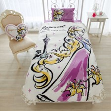 Tangled rapunzel Duvet Cover 3piece set Disney NEW