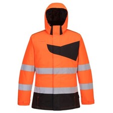 PW2 Hi-Vis Winter Jacket | High Visibility Coat | Orange Or Yellow | S-4XL