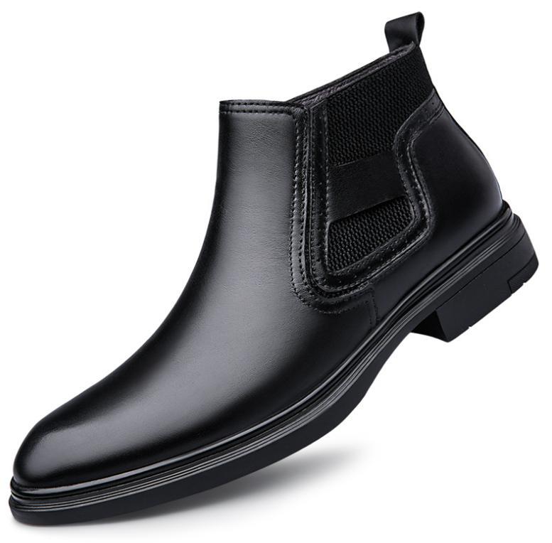 トップス c-boy style book (vol.429) Mens Casual Side Zip Ankle Boot High Top Loafer Oxford