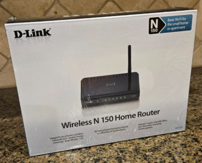 D-Link DIR-601 Wireless Home Router N150 150Mbps Wireless N 4 Port NEW SEALED
