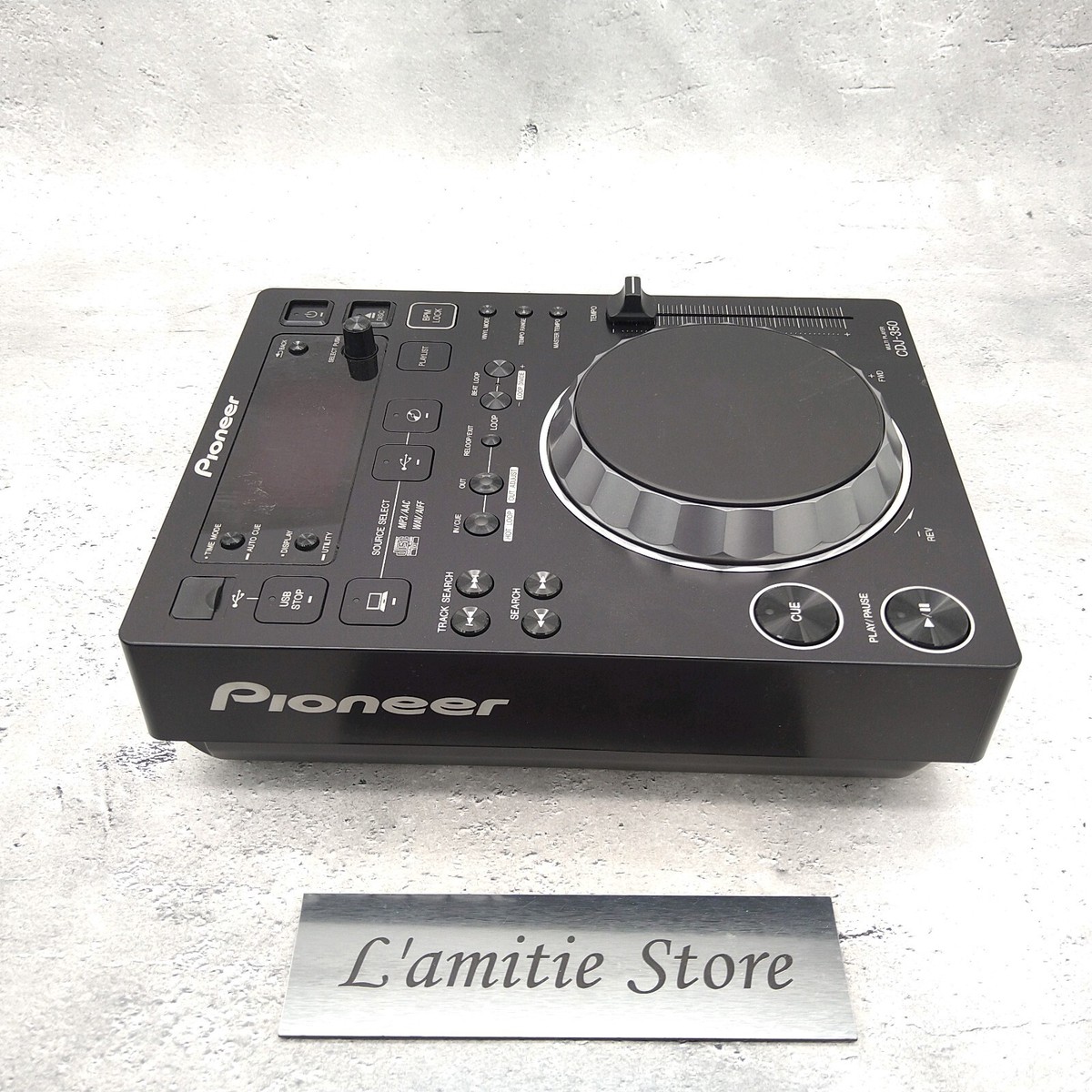 Pioneer CDJ-350 Compact DJ Multi Player Digital Turntable CD