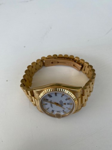 Rolex Datejust Medium 18 kt gold mit Presidentband-original Zertifikat. - Bild 5 von 11