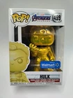 Funko Pop Marvel 499 Yellow Chrome Hulk From Avengers Endgame Walmart