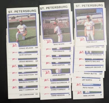 1987 ProCards St. Petersburg Cardinals - You Pick 1 -  A STL Cardinals Minor Lge