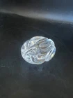 Steuben Glass Mouse or Bunny Rabbit 3" Hand Cooler or Paperweight MINT!