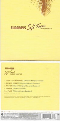 EUROBOYS - soft focus SAMPLER  - 5 track CD