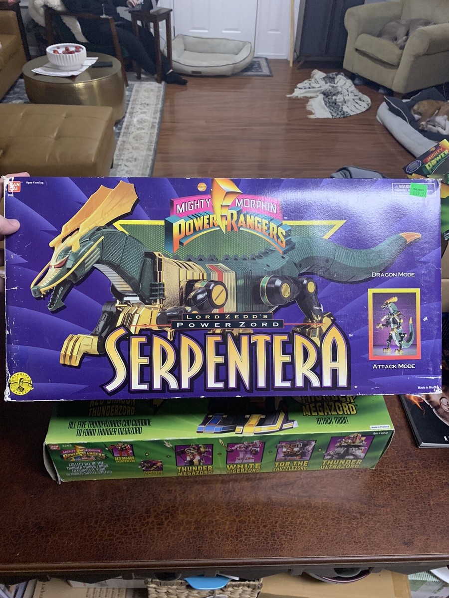 1995 Serpentera Lord Zedd Zord Complete Vintage Power Rangers | eBay