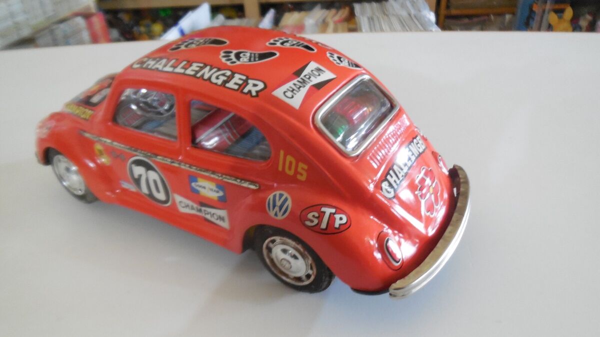 VINTAGE TIN TOY CAR VOLKSwAGEN LOVE LOVE BEETLE TAIYO JAPAN VINTAGE TIN TOY CAR VOLKSwAGEN LOVE LOVE BEETLE TAIYO JAPAN