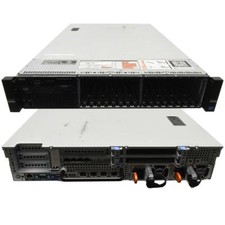 Dell PowerEdge R720 Rack Server 2U 2x E5-2650 2.0GHZ CPU 32GB RAM 16x 2.5 Bay