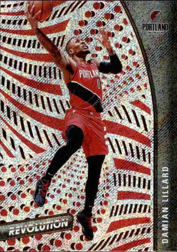2020-21 Panini Revolution #93 Damian Lillard Portland Trail Blazers