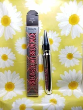 Benefit Cosmetics Precisely My Brow Wax 6 Cool Soft Black .17 oz