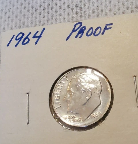 Roosevelt Dime: 1964-P Philadelphia Proof     (00PC10-100)
