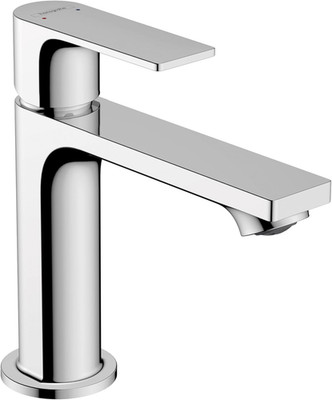 Modern Chrome Single-Handle Bathroom Faucet - Rebris E Model