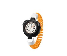 CASIO SAN-100H-7BJR Sauna Watch Sauna Ikitai White Dial Orange