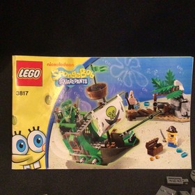 Lego SpongeBob SquarePants Set 3817 The Flying Dutchman (2012) - NOT COMPLETE