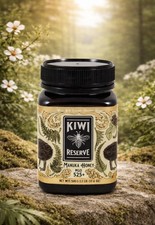 Kiwi Reserve MGO 525+ N.Z Manuka Honey Certified Premium Beekeeper Direct, 500g